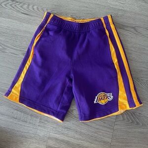 Vintage NBA 2012 Lakers basketball shorts